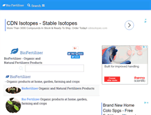 Tablet Screenshot of biofertilizer.com